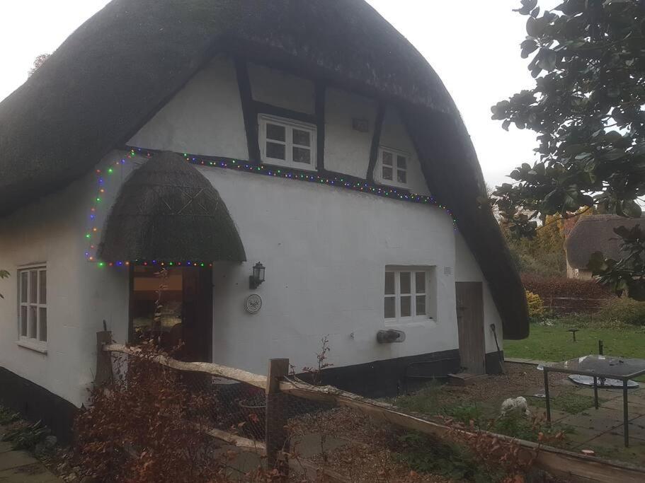 Delightful 3Bed Thatched Cottage Stockbridge  Exteriér fotografie